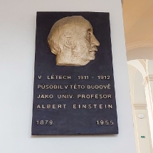 Pamětní deska Alberta Einsteina