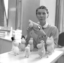 Tove Jansson se svými knižními hrdiny