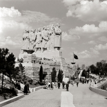 Stalinův pomník na Letné, 1955-1962