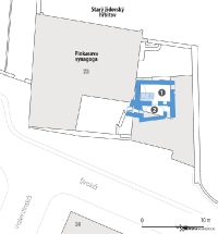 Odkryté konstrukce pozdně středověkých zdiv