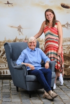 Ludmila Zemanová s dcerou Lindou, , foto © Jiří Štarha