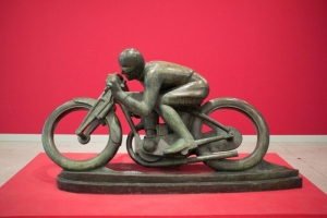 Otakar Švec Motocyklista (Sluneční paprsek), 1924