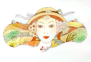 Vzdálenost lásce nevadí, lavírovaná pérovka, 1980 