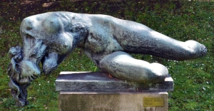 Karel Dvořák, Tragédie, bronz, 1937, Praha