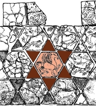 Detail skladby podlahy