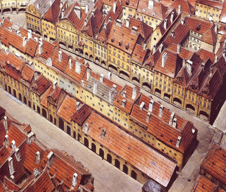 Blok větších kotců