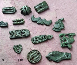 Kolekce tzv. avarských litých kování 