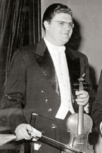 Český houslista Josef Suk ml., 1957