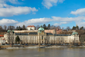 Strakova akademie, výstavba 1893–1896