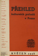 Přehled kulturních pořadů v Praze květen 1958