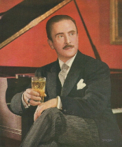 Chilsko­‑americký klavírista Claudio Arrau,  foto Valentino Sarra,1948