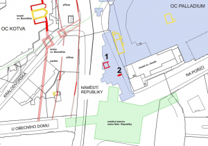 Plán archeologických nálezů