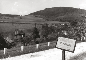 Obec Javoříčko, květen 1945