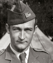 Velitel západní jednotky mjr. Alois Sítek
