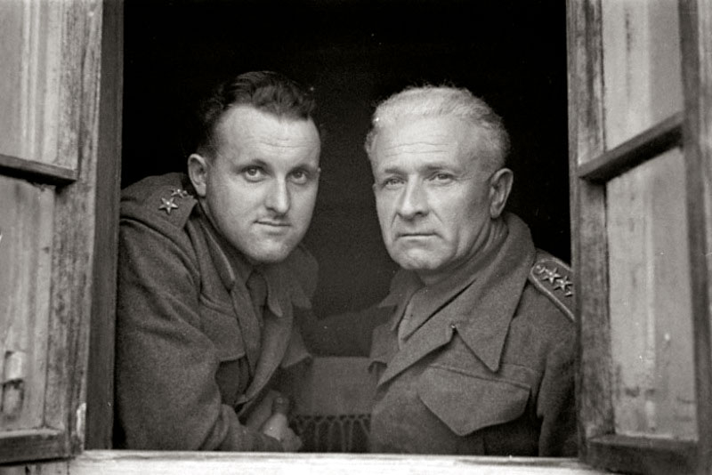 Velitel východního 1. čs. armádního sboru  pplk. Ludvík Svoboda