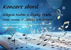 Koncert sborů Allegria Kuřim, Šlupky a hosté