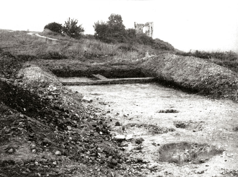 Pohled na zkoumanou plochu