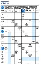 Křížovka PP 10/2025