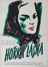 Film Hořká láska, 1958, režie Josef Mach