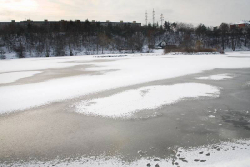 Středověká tvrz na Hamerském rybníku v Záběhlicích