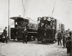 Počátky moderní tramvaje v Praze