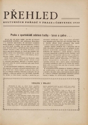 Přehled kulturních pořadů v Praze červenec 1955