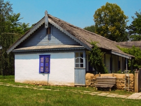 Dům z obce Jurilovca,  která se nachází v blízkosti Černého moře