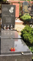 Hrob na Vyšehradském hřbitově