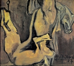 Jitka Válová, Poraněný býk, 1957